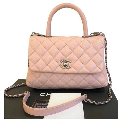 pink coco chanel purse